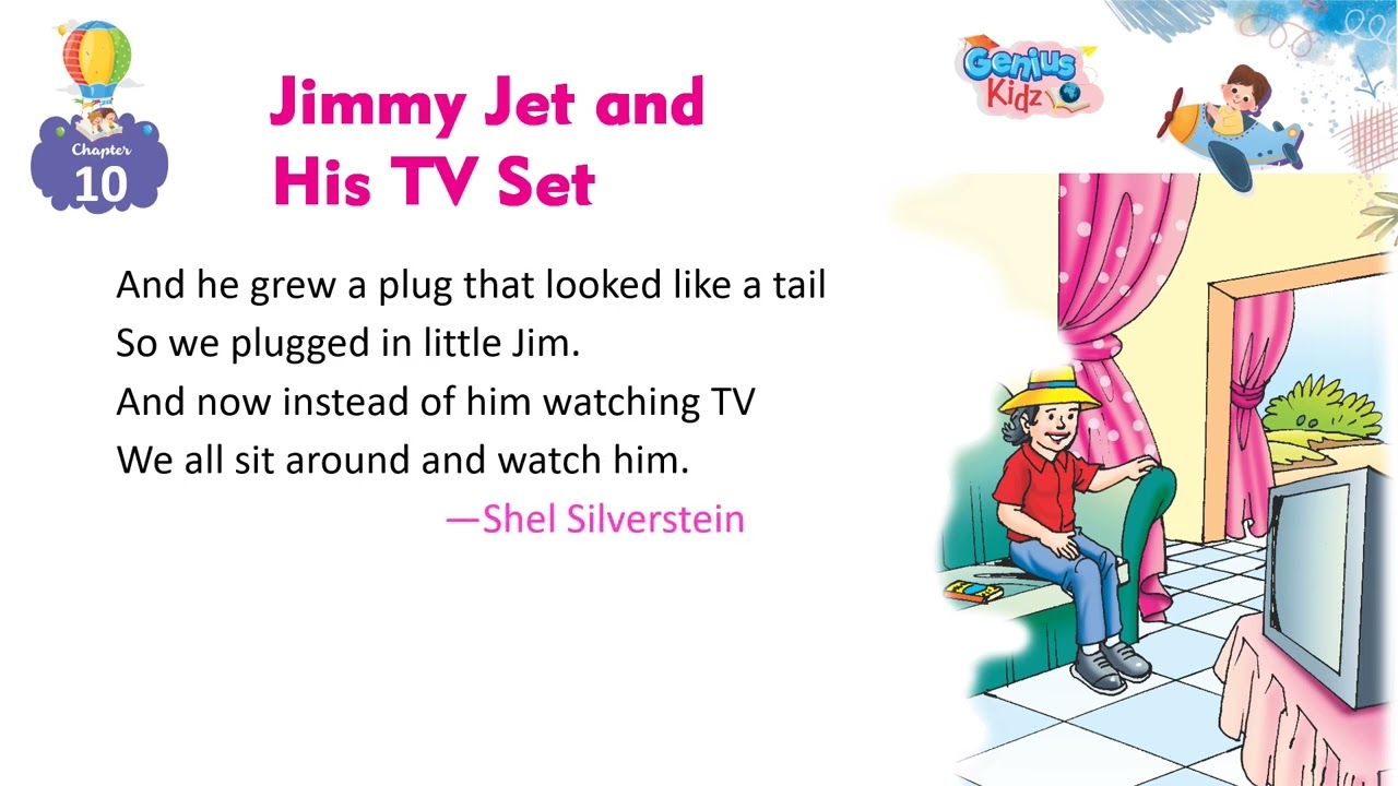 Chapter-10 Jimmy Jet and His TV Set| English Prose-6| Genius Kidz