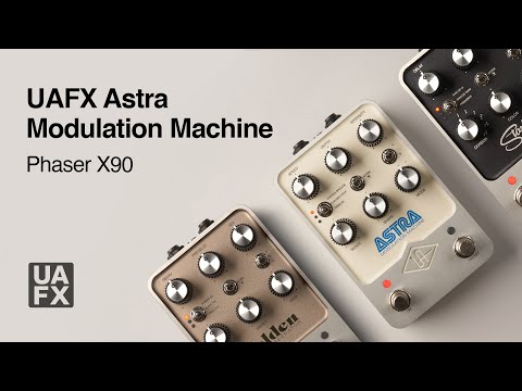 UAFX Astra Modulation Machine - Phaser X90 Tutorial - YouTube