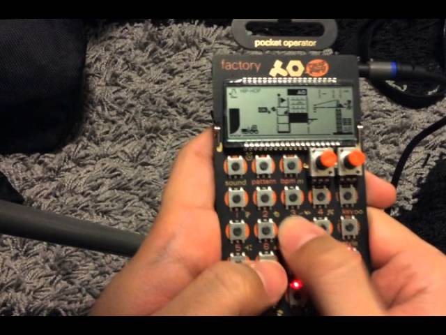 Pocket Operator PO-16 (ファクトリー)使い方講座 - YouTube