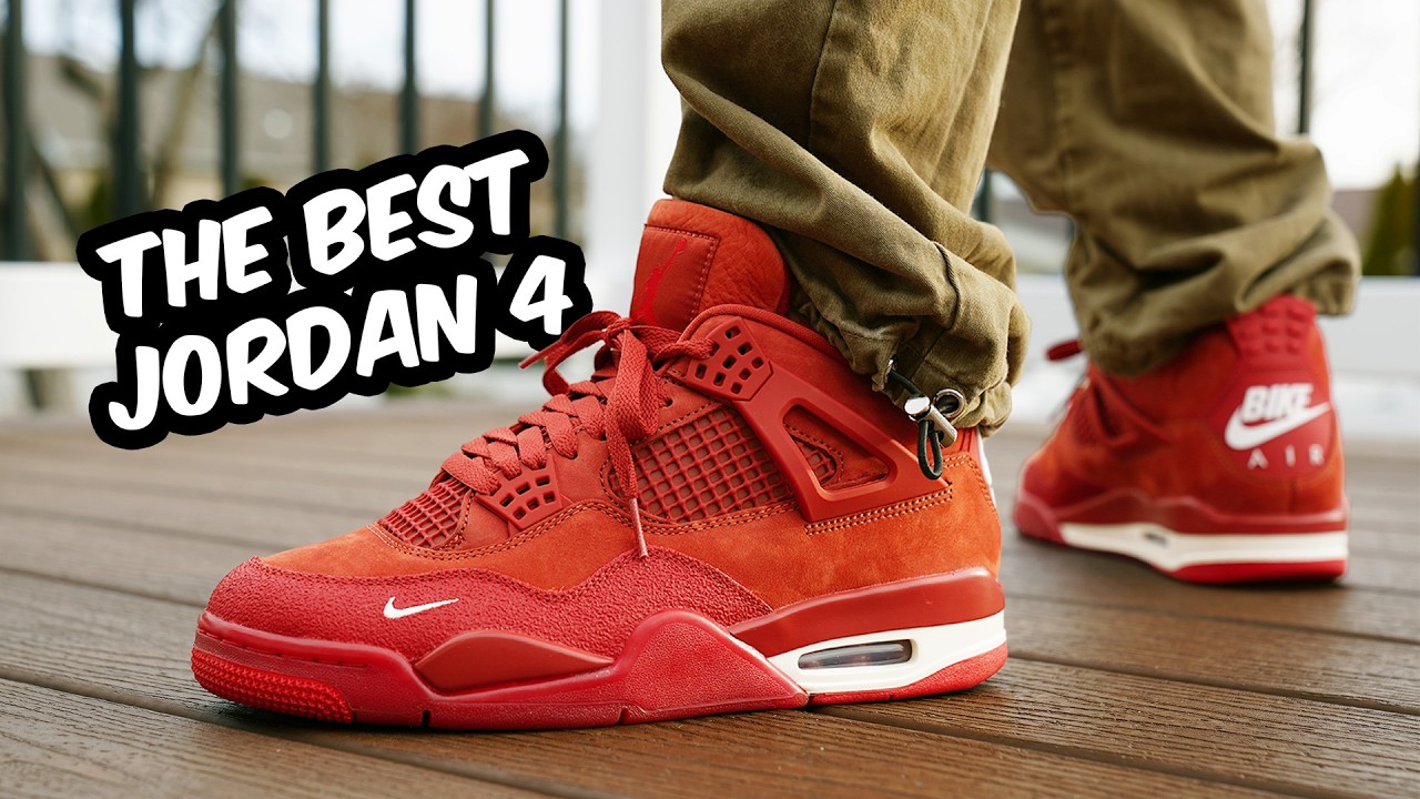 Nigel Sylvester Air Jordan 4 Brick By Brick REVIEW & On Feet - YouTube