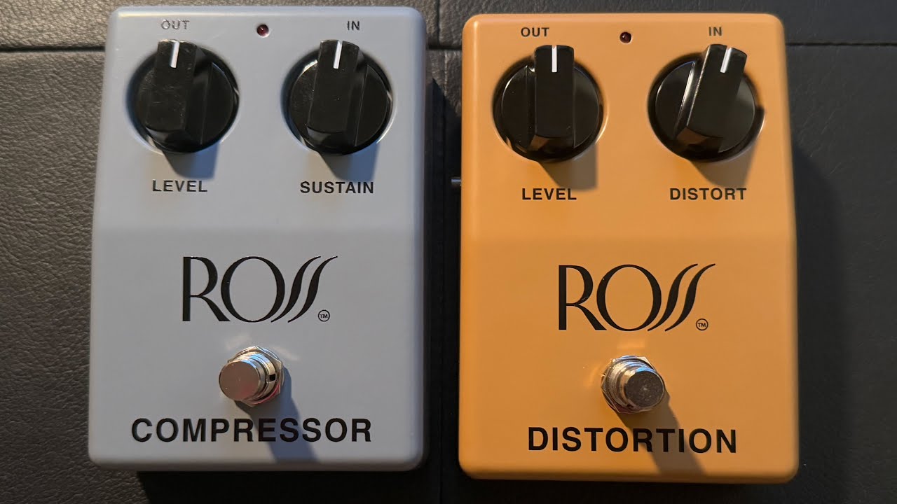 Goodbye to Ross Pedals- Unboxing and Demo of the JHS Ross