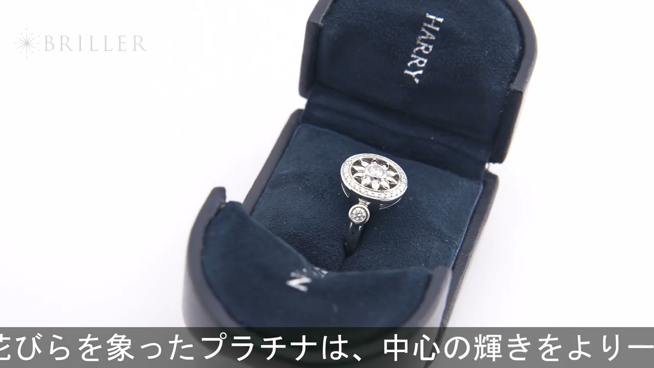 HARRY WINSTON ウィンストン ゲート リング プラチナ ダイヤモンド 10