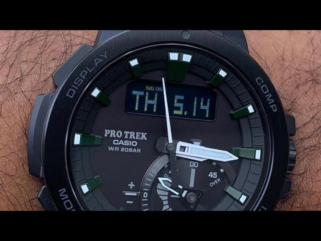 Casio Protrek PRW-7000FC-1BJF “Men in Black” - YouTube