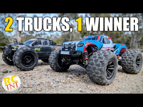 MJX 16208 Mini Monster vs Rlaarlo ROG1 - YouTube