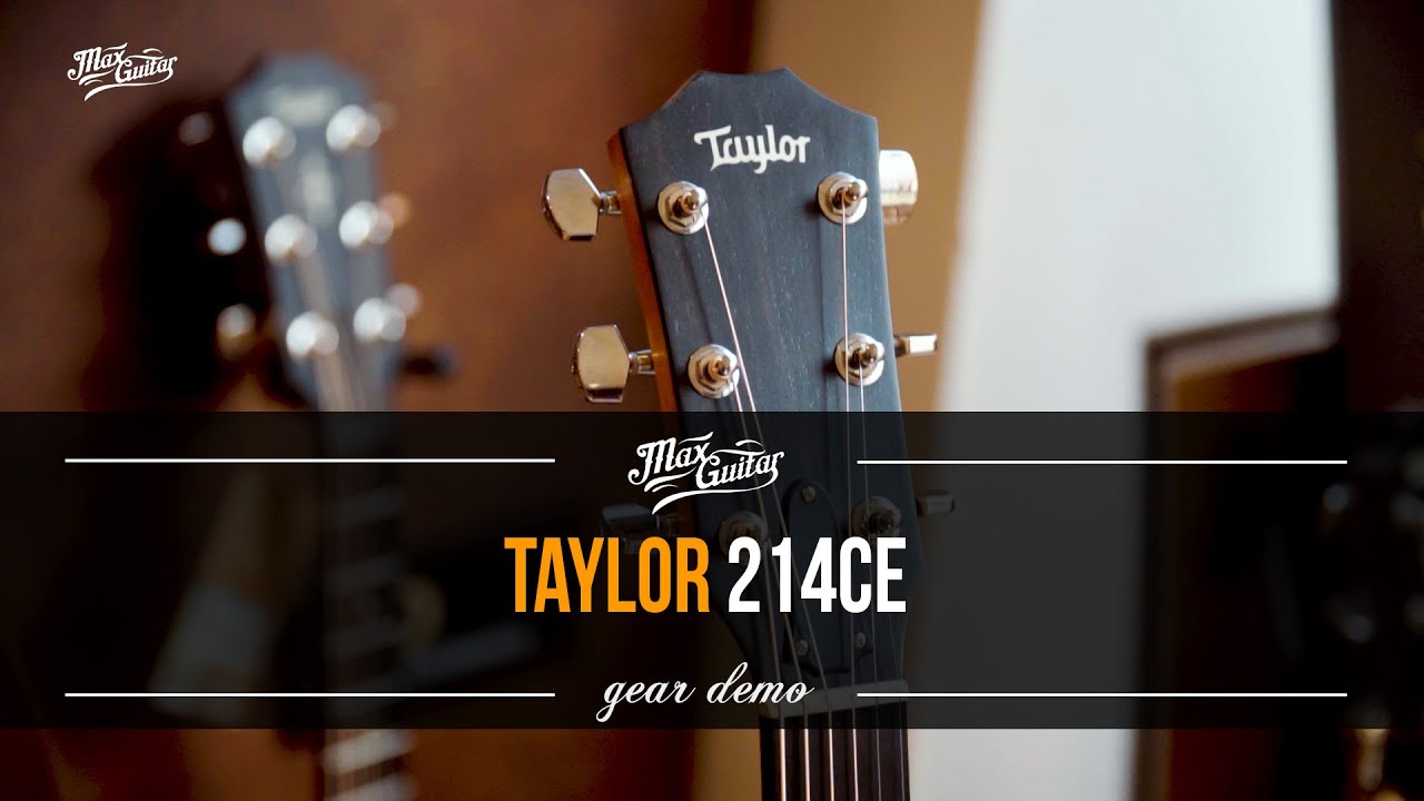 Taylor 214Ce ES2 demo! - YouTube