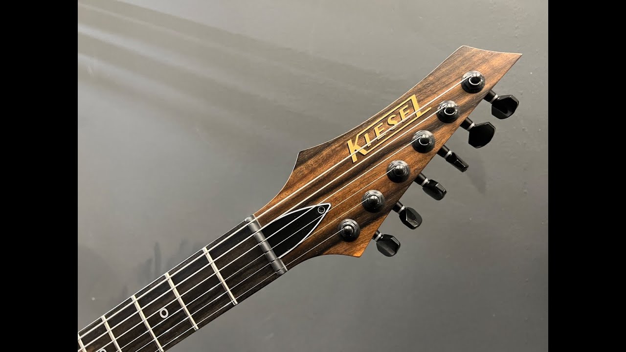 Kiesel Guitars - Aries 6 Review and Unboxing - YouTube