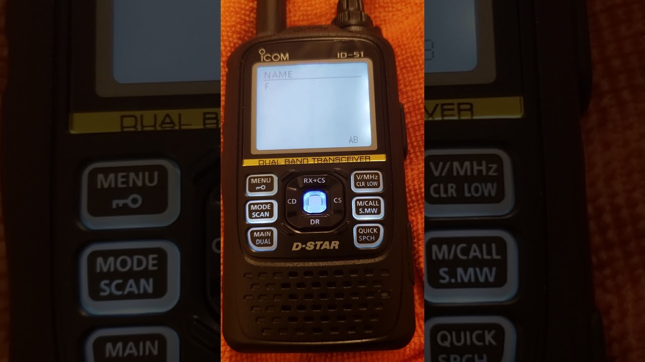 Adding your hotspot into the DR memory on your ID 51 (or other