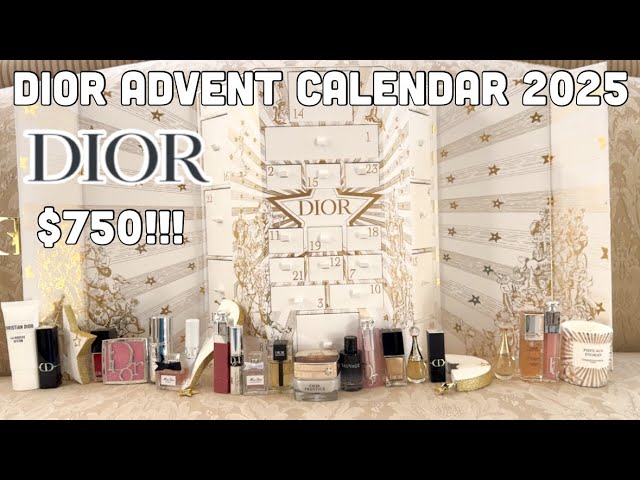 Dior Advent Calendar 2025✨🎪 $750 Dior Advent Calendar *WORTH IT