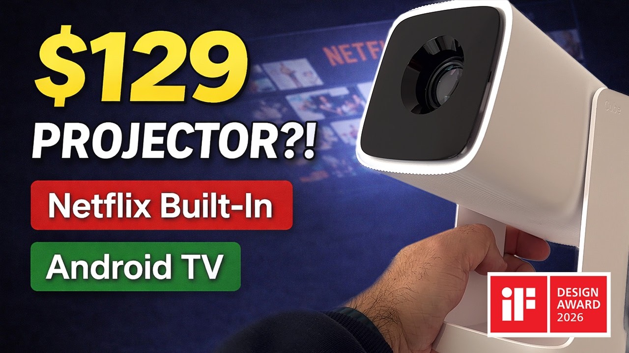 最新モデル Wanbo Cube 1 Android TV 11.0搭載 Wanbo Cube 1: Portable