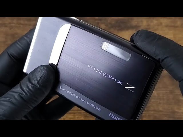 Fujifilm Finepix Z10 fd digicam - Quick unboxing / test - YouTube