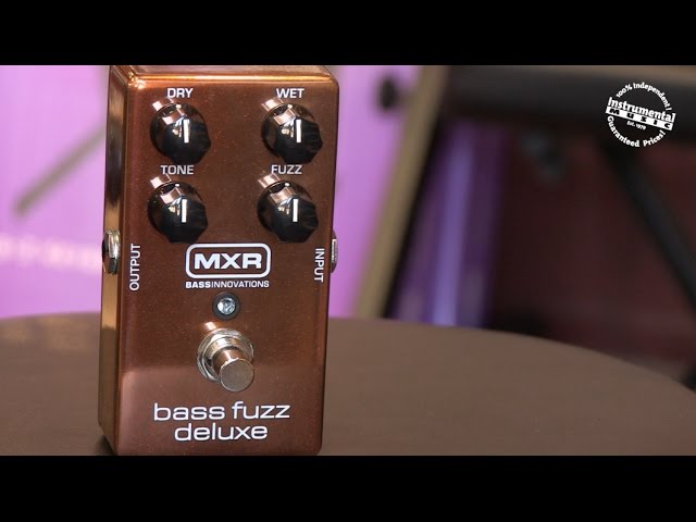 MXR Bass Fuzz Deluxe Demo - YouTube
