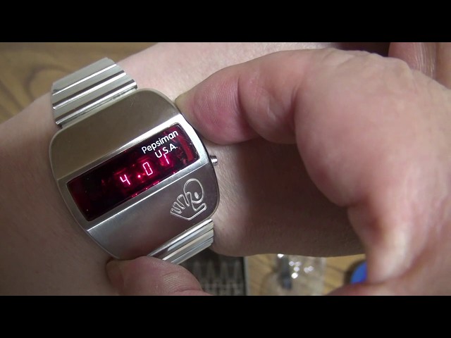FOSSILペプシマンウォッチ - YouTube