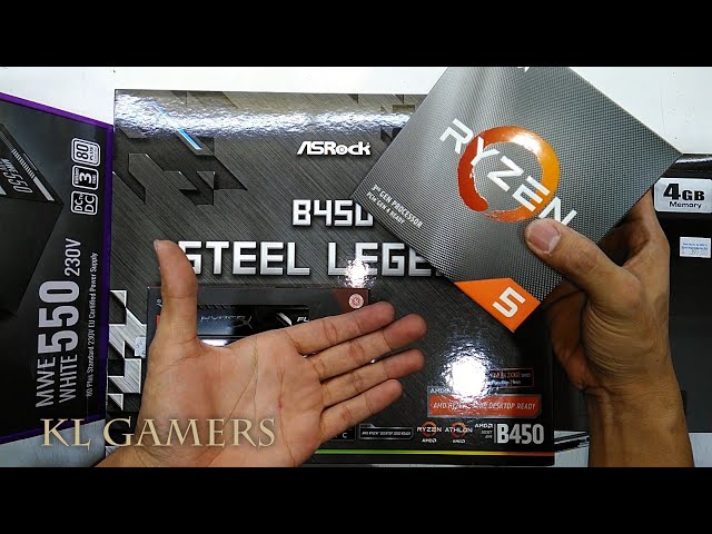 AMD Ryzen 5 3600 ASRock B450 STEEL LEGEND Hyper X Crucial 1TB