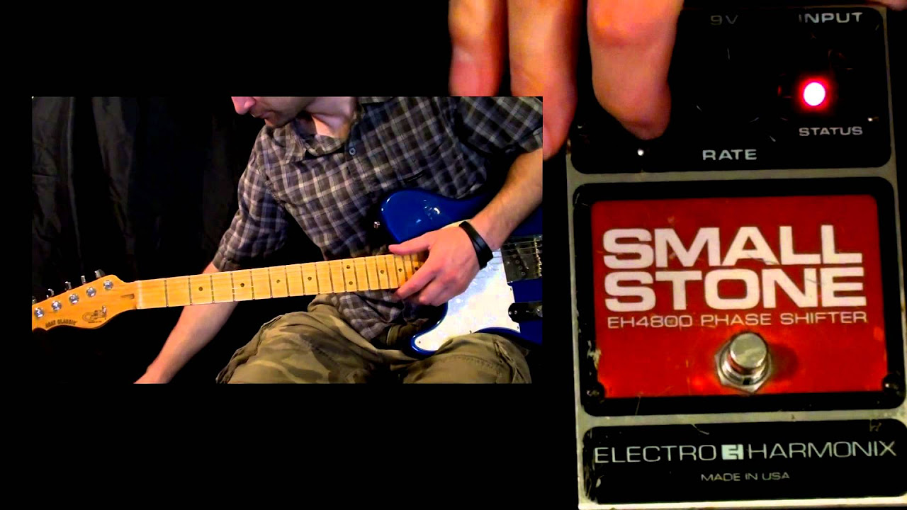 Electro-Harmonix Small Stone Phase Shifter Pedal - YouTube