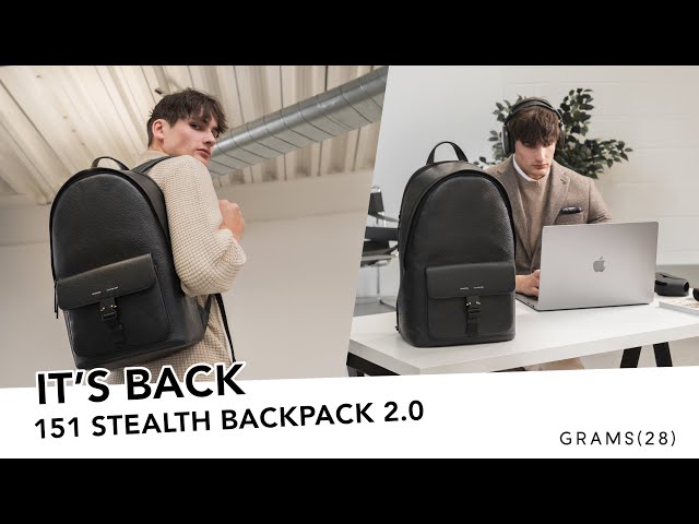 Introducing: The 151 Stealth Backpack by GRAMS28 - YouTube