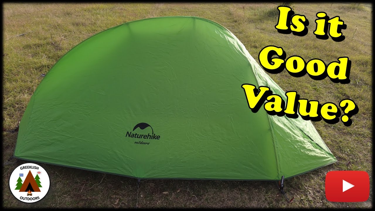 NatureHike Cloud Up 1 - The Best 1-Person Tent under €100? - YouTube