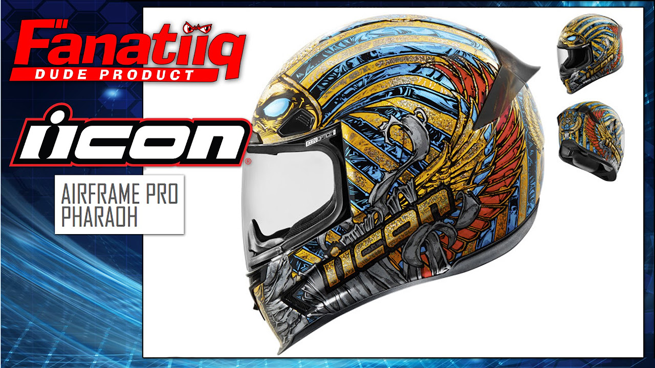 ICON Airframe Pro Pharaoh Helmet Review - 