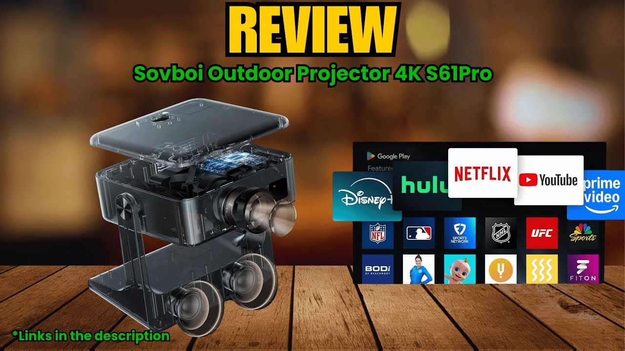 Sovboi S61Pro Review | 1200 ANSI, Google TV, Netflix & More! Best