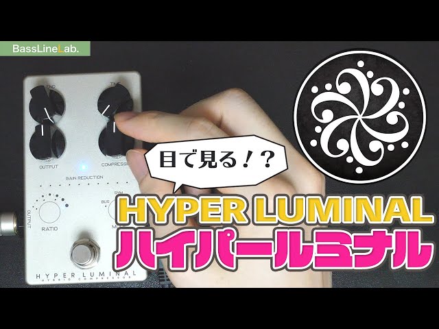 目で見る」HYPER LUMINAL！全く異なる3つのコンプが使えるDarkglassの
