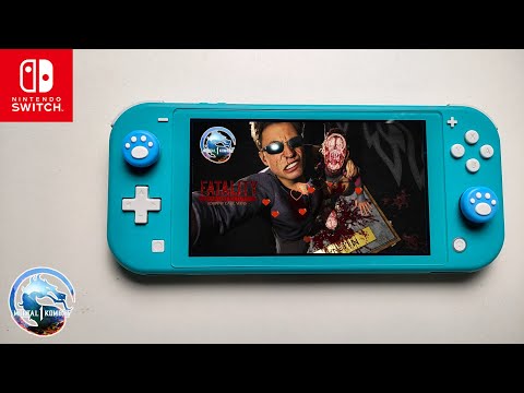 DLC Mortal Kombat 1 Johnny Cage On Nintendo Switch Lite - YouTube