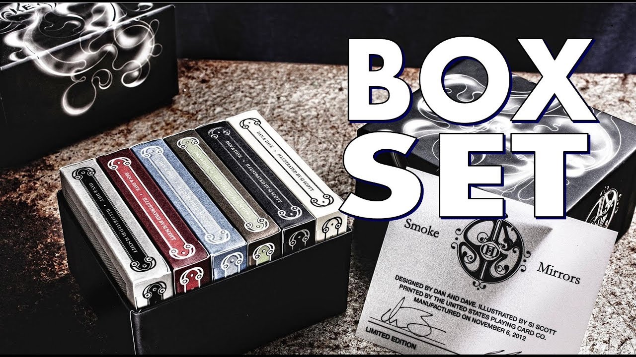 Deck Review: Deluxe Smoke & Mirror Box Set - Dan & Dave - Playing