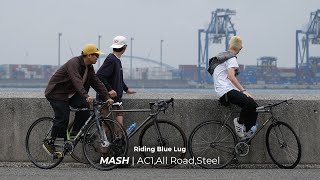 Riding Blue Lug ❘ MASH AC1,All Road,Steel - YouTube