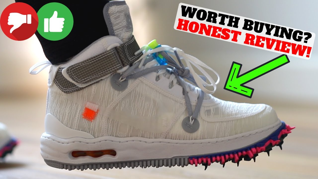Off-White Nike Air Force 1 Mid: Honest Review! - YouTube