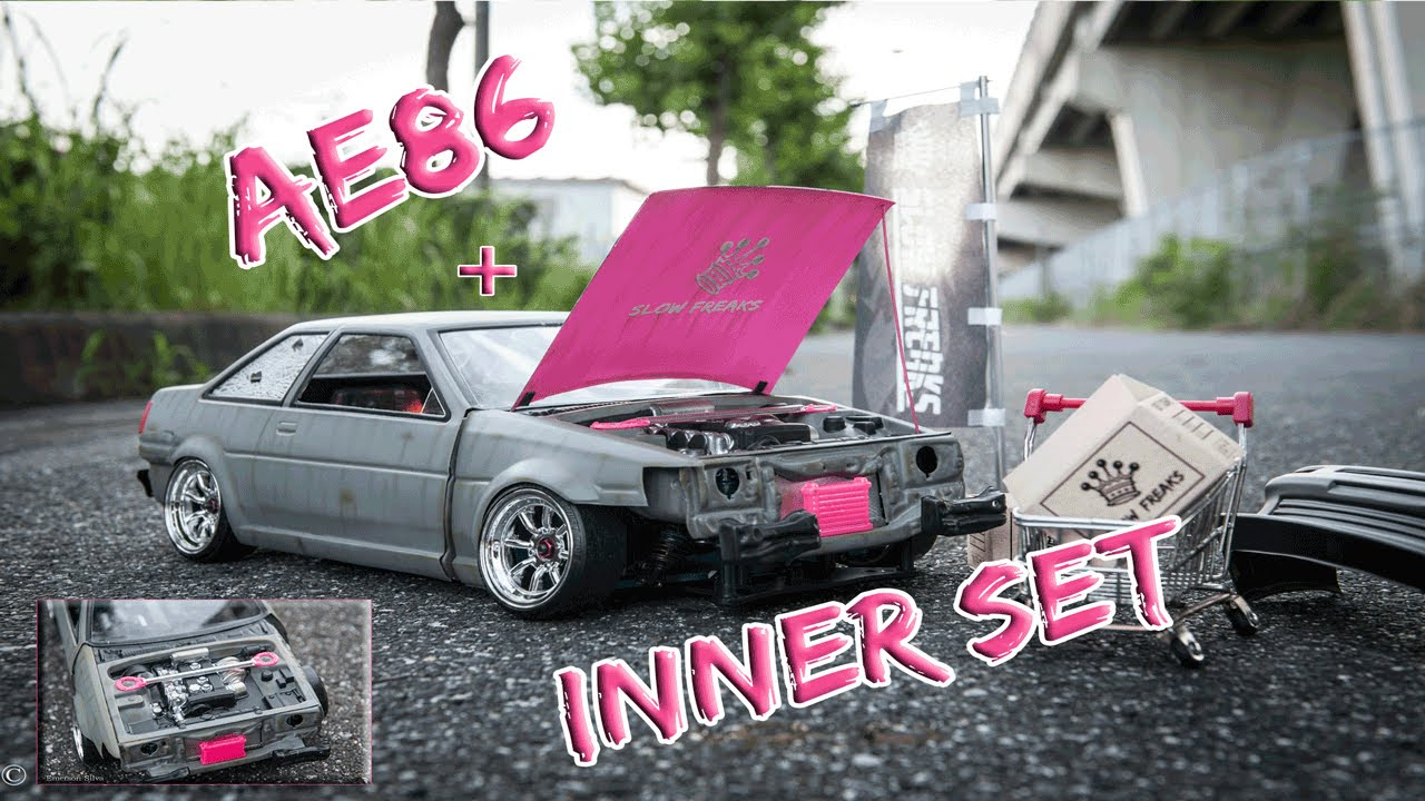 LEVIN AE86 + INNER SET (Pandora RC) - YouTube