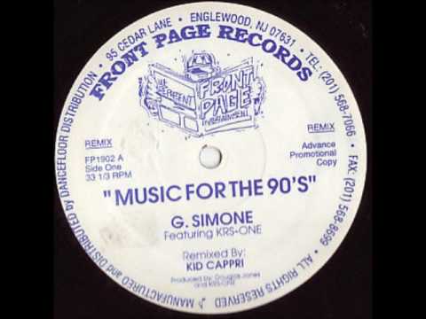 G. Simone ‎- Music For The 90's - YouTube