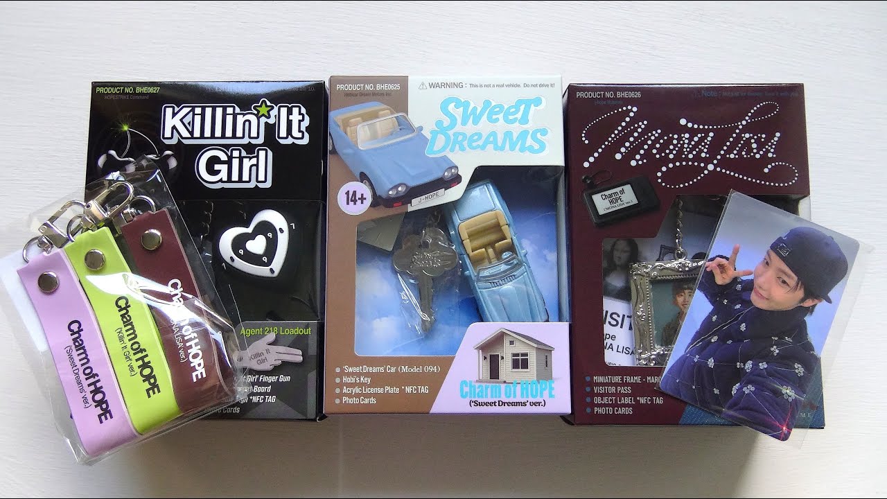 ASMR] Unboxing BTS 방탄소년단 j-hope Single Album Charm of HOPE