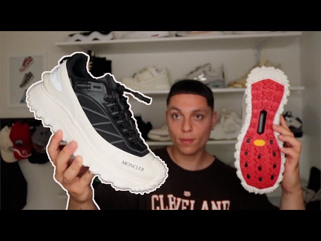 Moncler GORETEX Trailgrip Sneaker White Black (Review) + ON FOOT