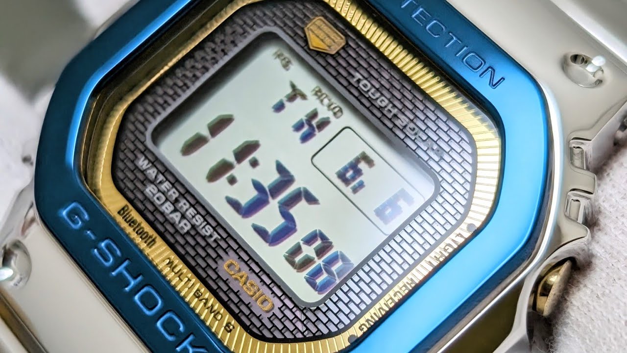 G【GMW-B5000SS-2JR】SHOCK - YouTube