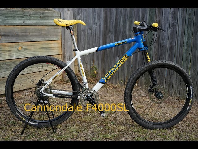 Super Rare! Cannondale F4000SL - YouTube