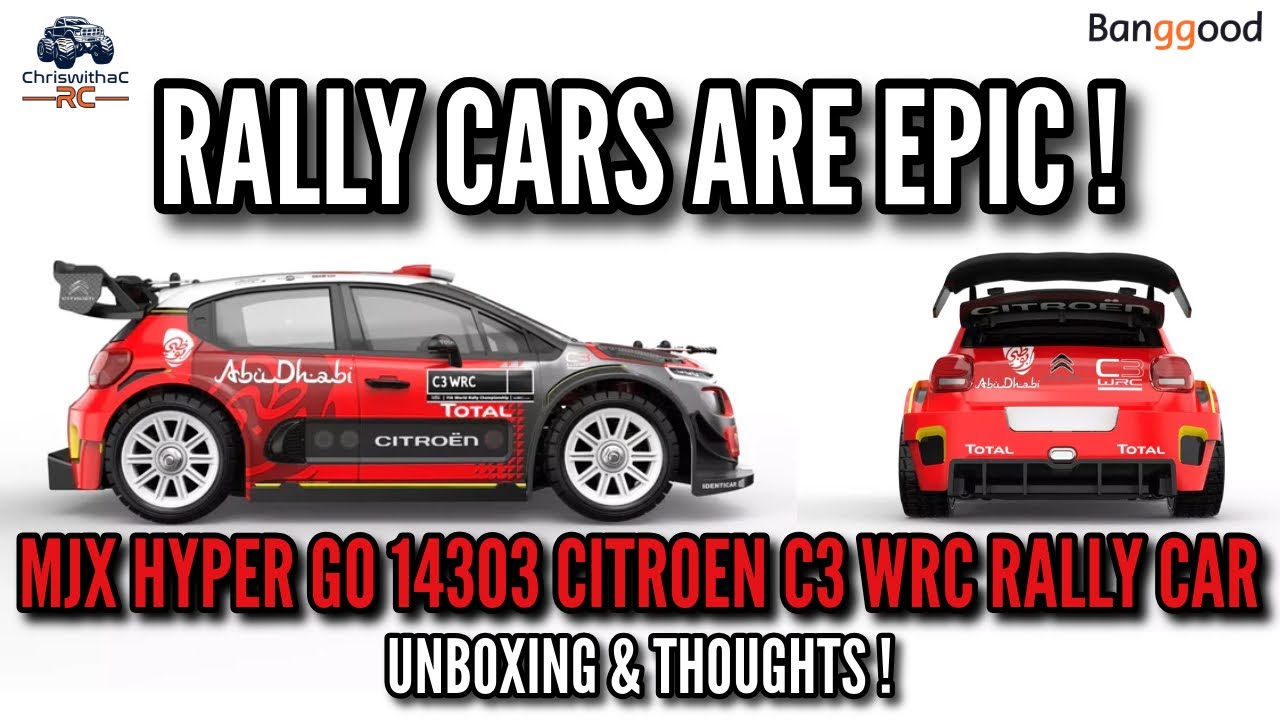 MJX Hyper Go Citroën C3 WRC – The Ultimate 1/14 Scale Rally Car