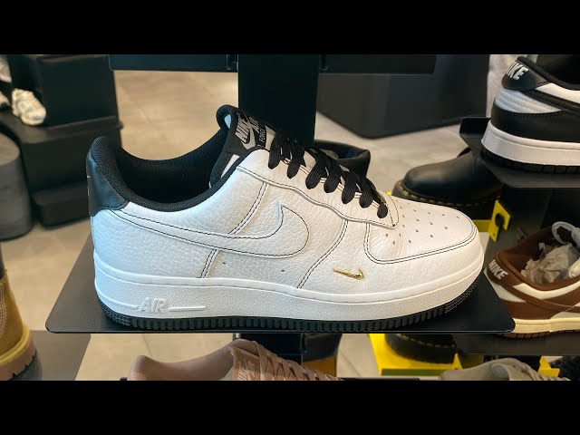 Nike Air Force 1 '07 “Mini Jewel” (White/ Metallic Gold/ Black