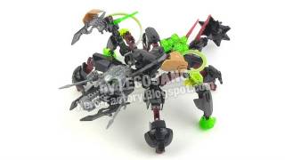 Hero Factory Breakout wave 1 combiner 5: Rocka + Black Phantom