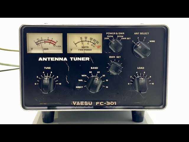 ✨Yaesu FC-301 HF Tuner 500W✨ - YouTube