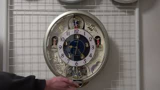 SEIKO 電波クロック ウェーブシンフォニー RE555H からくり時計 全曲