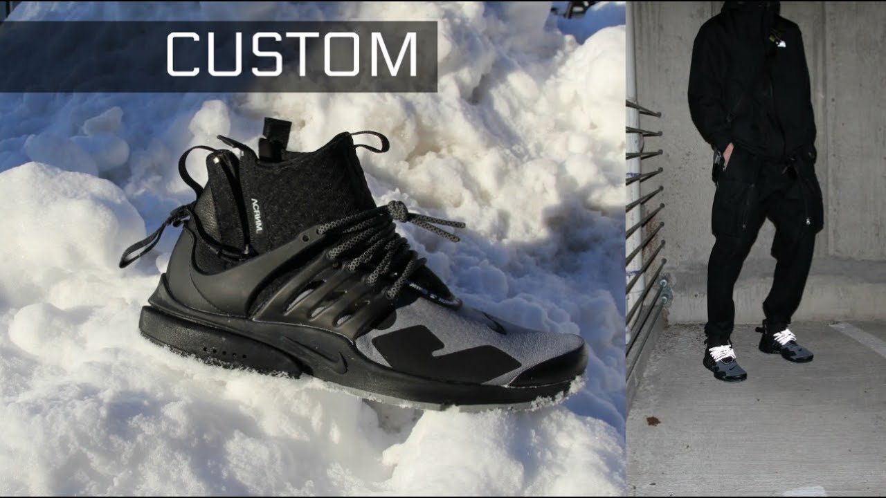 Custom ACRONYM Presto | TECHWEAR - YouTube