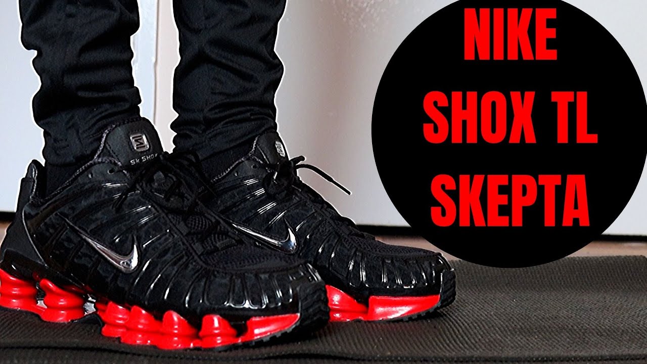 Nike SHOX TL SKEPTA Review & On Foot - YouTube