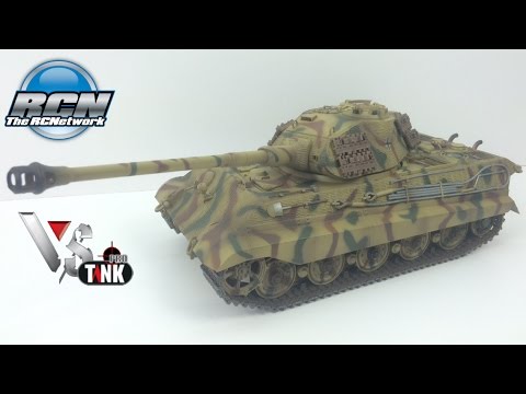 VS Tank 1/24th Panzer VI King Tiger - Unboxing and First Run