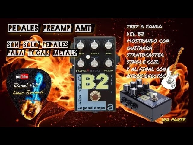 Pedal AMT B2 Test Review a fondo en español / 1ra Parte - YouTube