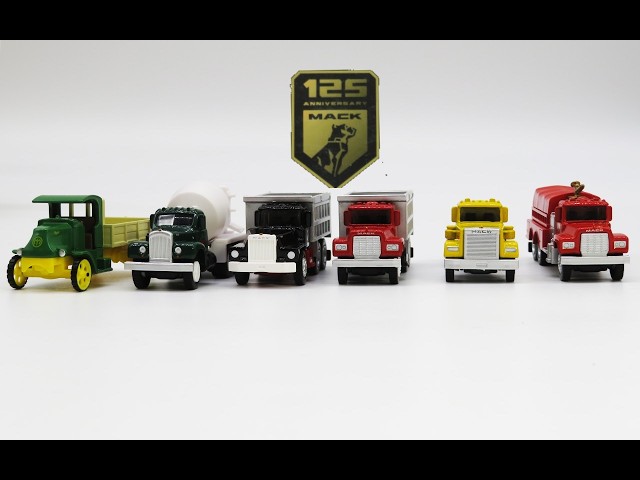 Mack Trucks 125th Anniversary 1:87 Historic Toy Truck Collection