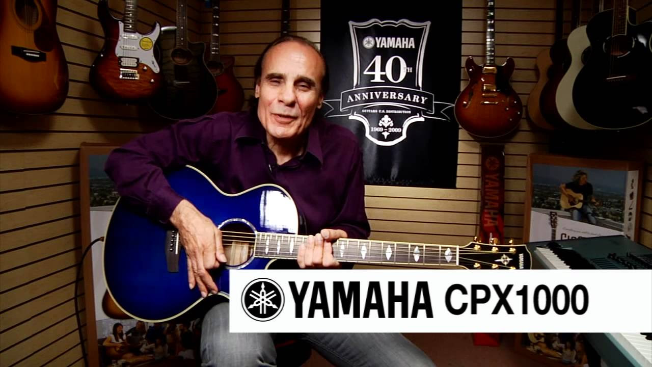 Yamaha CPX1000 Acoustic Electric Guitar At Hammond Organ World