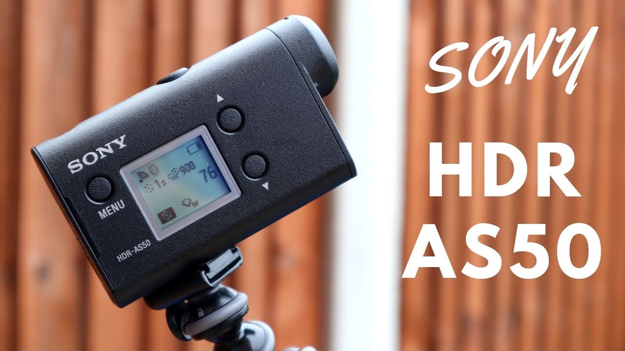 Sony HDR AS50 Action Camera - A Brilliant Action Cam - YouTube
