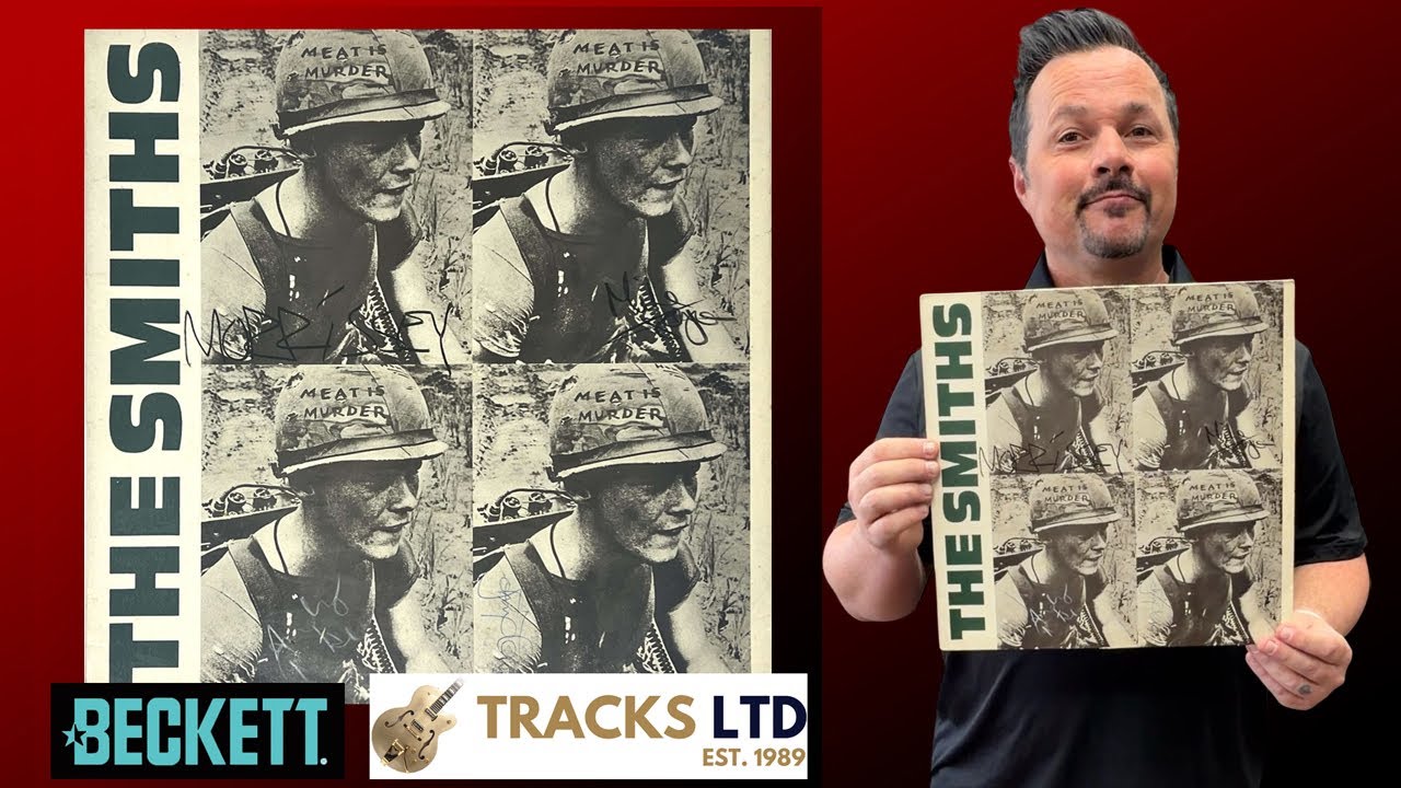The Smiths UBER RARE Complete Vintage Signed “Meat Is Murder” 1985