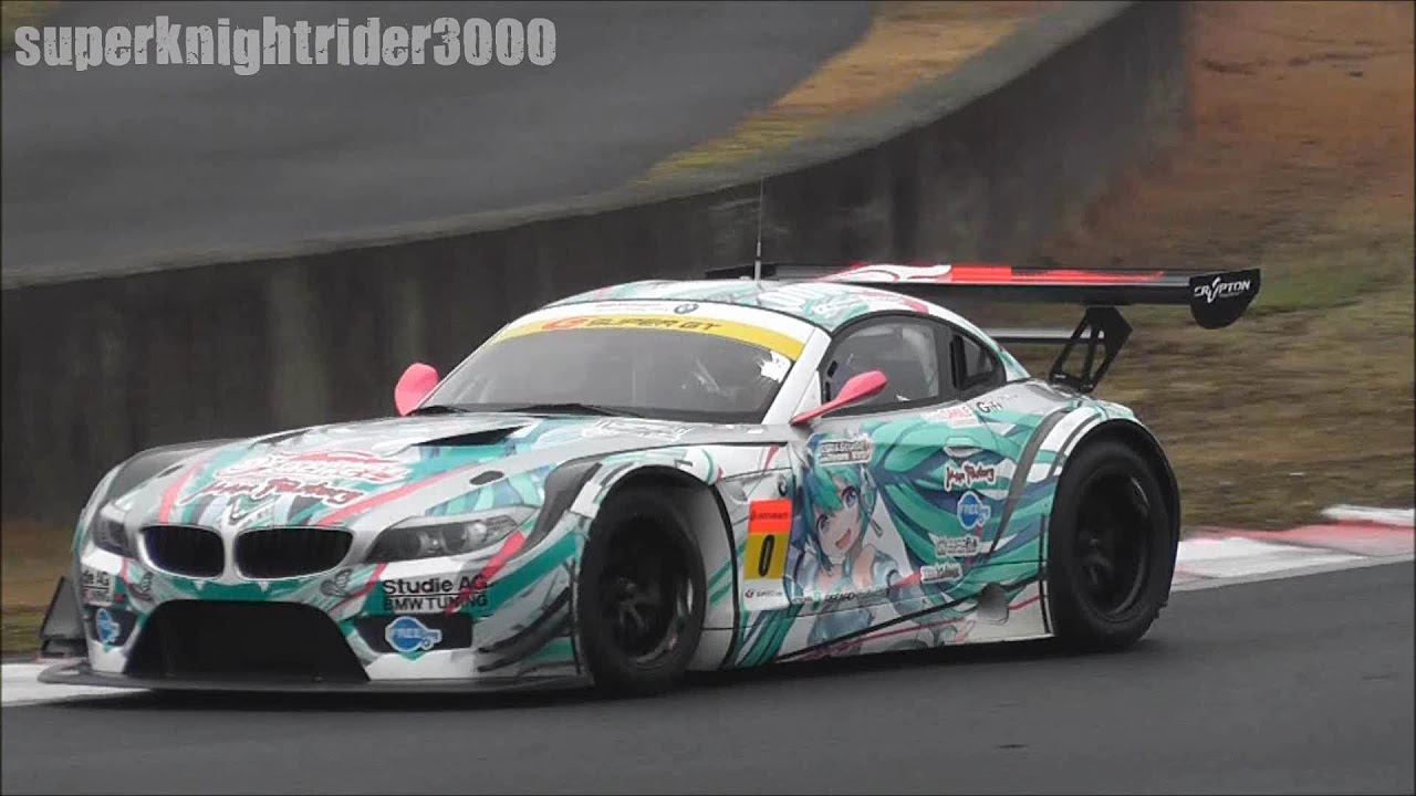 スーパーGT 2012 初音ミク BMW Z4 GT #0 公式テスト 岡山国際