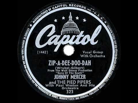 1947 HITS ARCHIVE: Zip-A-Dee-Doo-Dah - Johnny Mercer (original no