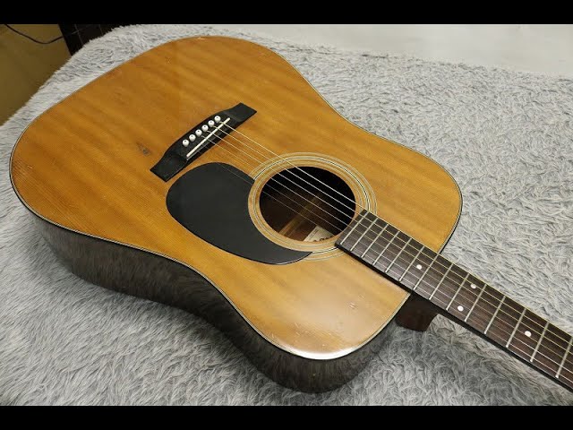 1970's made Japan Vintage MORRIS High quality made Acoustic Guitar