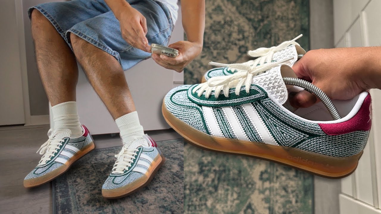 Sean Wotherspoon x Adidas Gazelle Indoor Green Hemp | review & on
